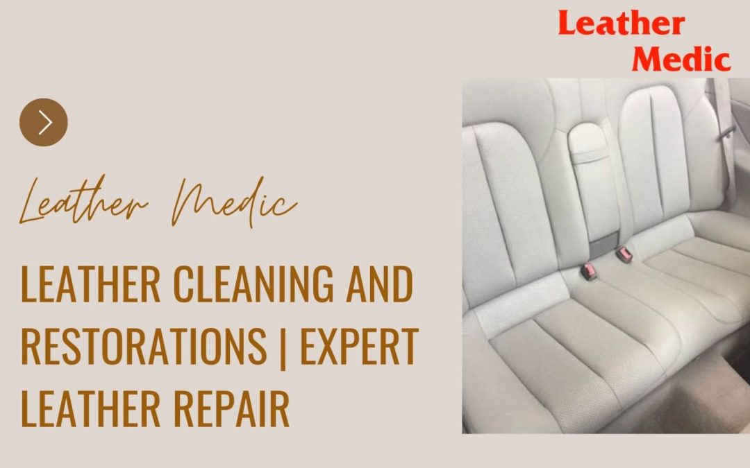 Why should you use a damp cloth to wipe dirty leather car seats?